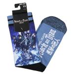 Bioworld Attack On Titan Final Season Men's Anime Manga Mid-Calf Athletic Crew Socks