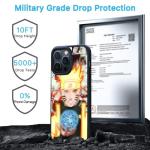 TNOLTK 3D iPh 14 Case Anime Motion Anime Phone Case Shockproof Soft TPU Anti-Scratch Non-Slip Japanese Manga Case for iPh 14 6.1 Inch