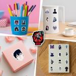 112PCS Solo Leveling Anime Stickers Cartoon Novel Aesthetic Vinyl Sticker for Water Bottle Laptop Phone Scrapbooking Journaling for Party Supply Favor Decor
