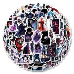 112PCS Solo Leveling Anime Stickers Cartoon Novel Aesthetic Vinyl Sticker for Water Bottle Laptop Phone Scrapbooking Journaling for Party Supply Favor Decor