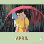 Studio Ghibli My Neighbor Totoro 2027 Wall Calendar