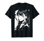 Anime Horror Girl Soft Grunge Waifu T-Shirt