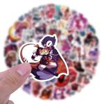 120pcs Cartoon Helluva Boss Stickers Mixed Pack,Cartoon Characters Stickers Movie Decorative Sticker for Teens Adults Waterproof Sticker for Water Bottle Laptop