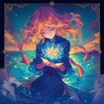 Calendar 2025-2026 Anime Zodiac Wall Planner, Fantasy Manga Organizer, 16-Month Hanging Schedule Sep 2025–Dec 2026, 12x12 in