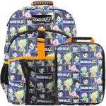 Bioworld Dragon Ball Z Super Saiyan 2-Piece 16" Premium Backpack & Lunch Kit Set