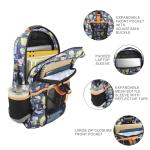 Bioworld Dragon Ball Z Super Saiyan 2-Piece 16" Premium Backpack & Lunch Kit Set