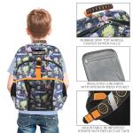 Bioworld Dragon Ball Z Super Saiyan 2-Piece 16" Premium Backpack & Lunch Kit Set