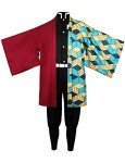 Tanjirou Zenitsu Anime Kimono Cosplay Costume