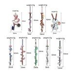 Anime Slayer Keychain Pin Set - 9 Hashira Designs