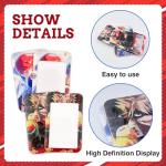 Babymiu Anime Hero Lanyard with ID Holder（2 Pack） for Key String Wallet. Anime Accessories Decor Gifts Merch Party Supplies Keychain Card Stocking Filler for Teens Teacher Office.