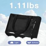 STEAMEDBUN 16 inch Ita Tote Bag with Insert & Crossbody Shoulder Strap Purse Kawaii Messenger Bag for Pin Display Kpop Anime Comic-con