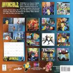 Invincible 2026 Wall Calendar, 12-Month Superhero Comic Art from Amazon Series, 12" x 12", 2026 Wall Calendar and Planner with Comic Book Action Art for Home and Office