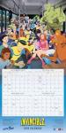 Invincible 2026 Wall Calendar, 12-Month Superhero Comic Art from Amazon Series, 12" x 12", 2026 Wall Calendar and Planner with Comic Book Action Art for Home and Office