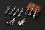 Anime Slayer Keychain Pin Set - 9 Hashira Designs
