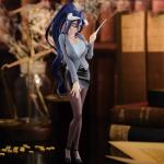 MABAIUDE 1/6 Scale Albedo Figure - 20cm Anime Figurine Teacher Uniform Ver Albedo Statue Model - PVC Figure Handmade Collectible Desktop Display Decoration