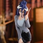 MABAIUDE 1/6 Scale Albedo Figure - 20cm Anime Figurine Teacher Uniform Ver Albedo Statue Model - PVC Figure Handmade Collectible Desktop Display Decoration