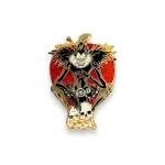 KOZUKI Ryuk Enamel Pin - Japanese Anime Figure, Keychain, Merch, Kira, L, Light Yagami, Misa (Gold)