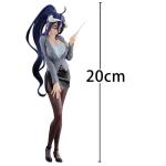 MABAIUDE 1/6 Scale Albedo Figure - 20cm Anime Figurine Teacher Uniform Ver Albedo Statue Model - PVC Figure Handmade Collectible Desktop Display Decoration