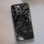 Akatxezy Eren and Attack-Titan Anime Tempered Glass Phone Case Shockproof Silicone Cover, Stylish Manga Character for iPhone 16