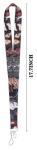 Pinstant Jujutsu Anime Manga Kaisen 17.7" Neck Lanyard Keychain Holder ID Badge Mobile Phone Pin Strap