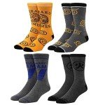 Naruto 12-Pack Sock Gift Set by Bioworld