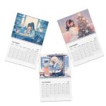 Kawaii Anime Girl Wall Calendar 2026, Premium Semi-Gloss Paper, Cozy Life-Inspired Wall Calendar, 10.8"x16.9" Hanging Calendar for Office & Home Decor