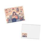 Kawaii Anime Girl Wall Calendar 2026, Premium Semi-Gloss Paper, Cozy Life-Inspired Wall Calendar, 10.8"x16.9" Hanging Calendar for Office & Home Decor