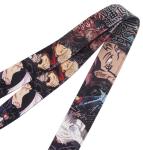 Pinstant Jujutsu Anime Manga Kaisen 17.7" Neck Lanyard Keychain Holder ID Badge Mobile Phone Pin Strap