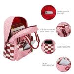 Bioworld Demon Slayer Logo Cotton Canvas Women's Pink Mini Backpack