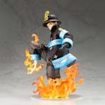 YLQANONG Shinra Kusakabe Figures Shinra Kusakabe Original Painting Figure PVC Anime Action Figurine 6.3IN