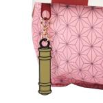 Bioworld Demon Slayer Logo Cotton Canvas Women's Pink Mini Backpack