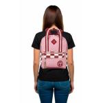 Bioworld Demon Slayer Logo Cotton Canvas Women's Pink Mini Backpack