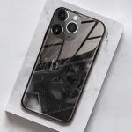 Akatxezy Eren and Attack-Titan Anime Tempered Glass Phone Case Shockproof Silicone Cover, Stylish Manga Character for iPhone 16