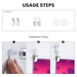 AOHMPT Anime Girl, Cool & Sexy Girls Blacklight Tapestry - UV Reactive Glow Wall Art for Bedroom, Gaming Room & Neon Parties, Perfect for Anime Party Decor 59L x 51W