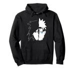 Naruto Shippuden Sasuke Split Face Hoodie