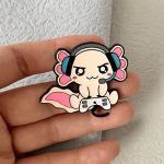Anime Axolotl Pin, Cartoon Zinc Alloy Cartoon Pins (2)