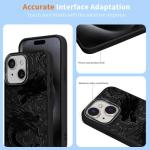 DAIZAG Case for iPhone 15, [Durable Shockproof Protective Magnetic Cover] [Compatible with MagSafe],Dragons Black