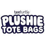 TeeTurtle Plushie Tote Bag - Angel Cats