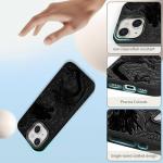 DAIZAG Case for iPhone 15, [Durable Shockproof Protective Magnetic Cover] [Compatible with MagSafe],Dragons Black