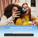 DAIZAG Case for iPhone 15, [Durable Shockproof Protective Magnetic Cover] [Compatible with MagSafe],Dragons Black