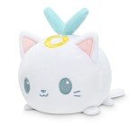 TeeTurtle Plushie Tote Bag - Angel Cats
