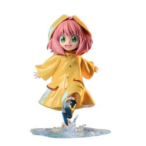 12CM Anime SPY Family Anya Forger Figure Kawaii Girl Figure Ver Yellow Raincoat Model Toy Aciton Figure Doll Collection Desktop