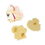 MHA Shoto Enamel Pins Brooches - Deku Bakugo Anime Badges Pins - Halloween Cosplay Gifts for Women Men and Fans (Todoroki - 2)