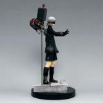 MABAIUDE 9S Figure 9Syorha Statue 1/6 Scale 9S Action Figure No.9 Type S Anime Figurine PVC Handmade Collectible Desktop Decoration