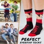 One Piece 5 Pack Crew Socks for Men, Teens, Funny Anime Breathable Socks for Work, Sports, Novelty Gifts for Men (3.5/7.5 UK, Black)
