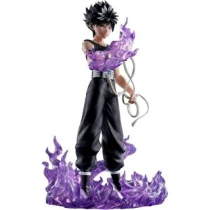 MABAIUDE 14cm Hiei Figure Statue - Purple Flame Ver Hiei Action Figure, 1/7 Scale Anime Figurine Sculpture Model Handmade Collectible Desktop Decoration Gifts for Fans