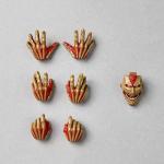 YLQANONG Eren Jaeger Figures Reiner Braun Anime Figure Statue Movable Joints Interchangeable Parts Levi Titan Anime Action Figurine for Fans 17CM/6.69IN