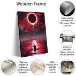 Berserk Guts Red Sun Canvas Wall Art