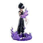 MABAIUDE 14cm Hiei Figure Statue - Purple Flame Ver Hiei Action Figure, 1/7 Scale Anime Figurine Sculpture Model Handmade Collectible Desktop Decoration Gifts for Fans