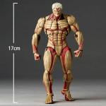 YLQANONG Eren Jaeger Figures Reiner Braun Anime Figure Statue Movable Joints Interchangeable Parts Levi Titan Anime Action Figurine for Fans 17CM/6.69IN